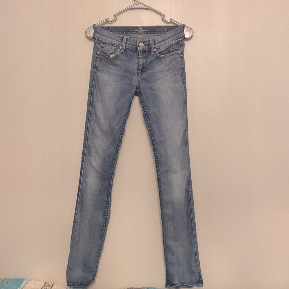 7 for All Man Kind Straight Leg Size 25
